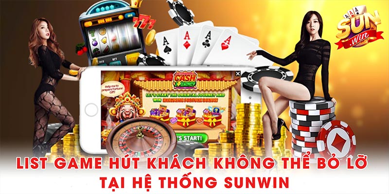 Sunwin ⭐️ Game Bài Đổi Thưởng Sun Win Hot nhất 06/2025 36 List game hút khách không thể bỏ lỡ tại hệ thống Sunwin
